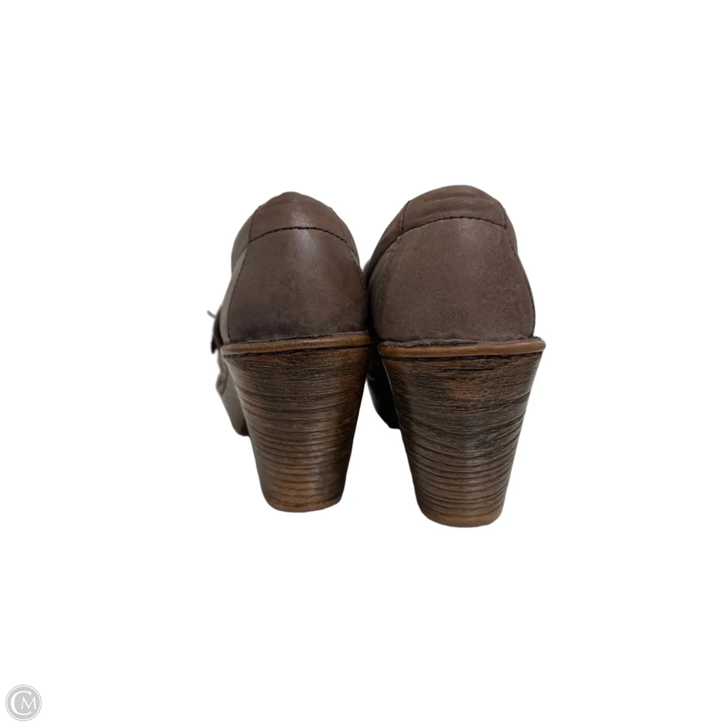 Shoes Heels Block By Born In Brown, Size: 9.5