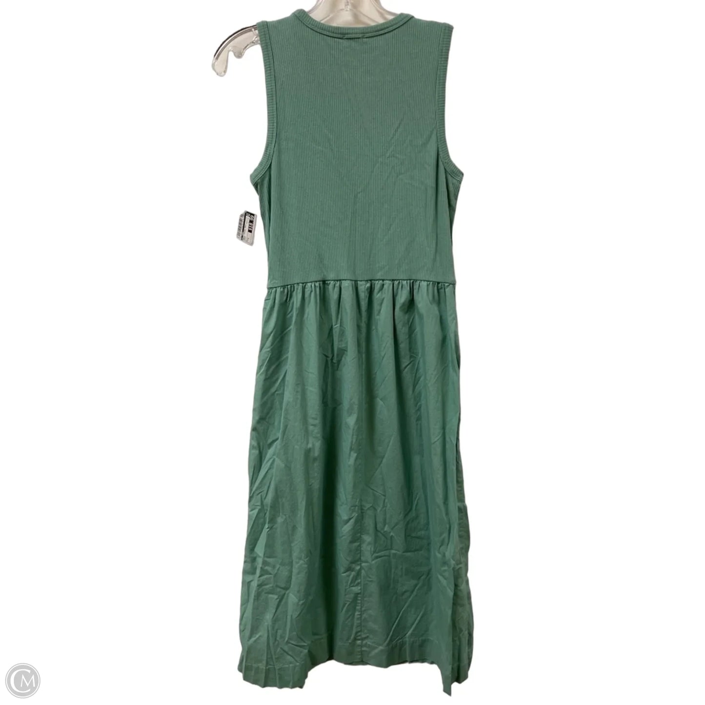 Dress Casual Maxi By J. Crew In Green, Size: S