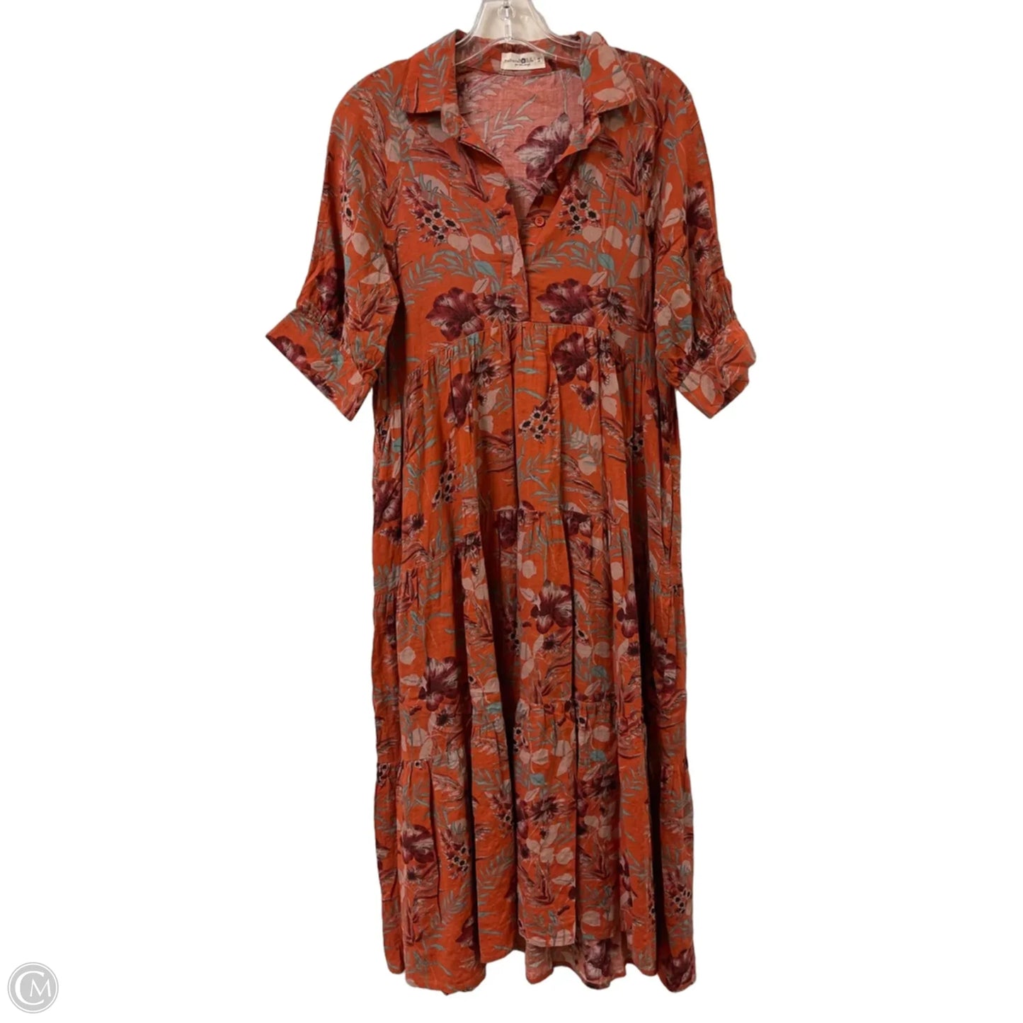 Dress Casual Maxi By Natural Life In Orange, Size: S