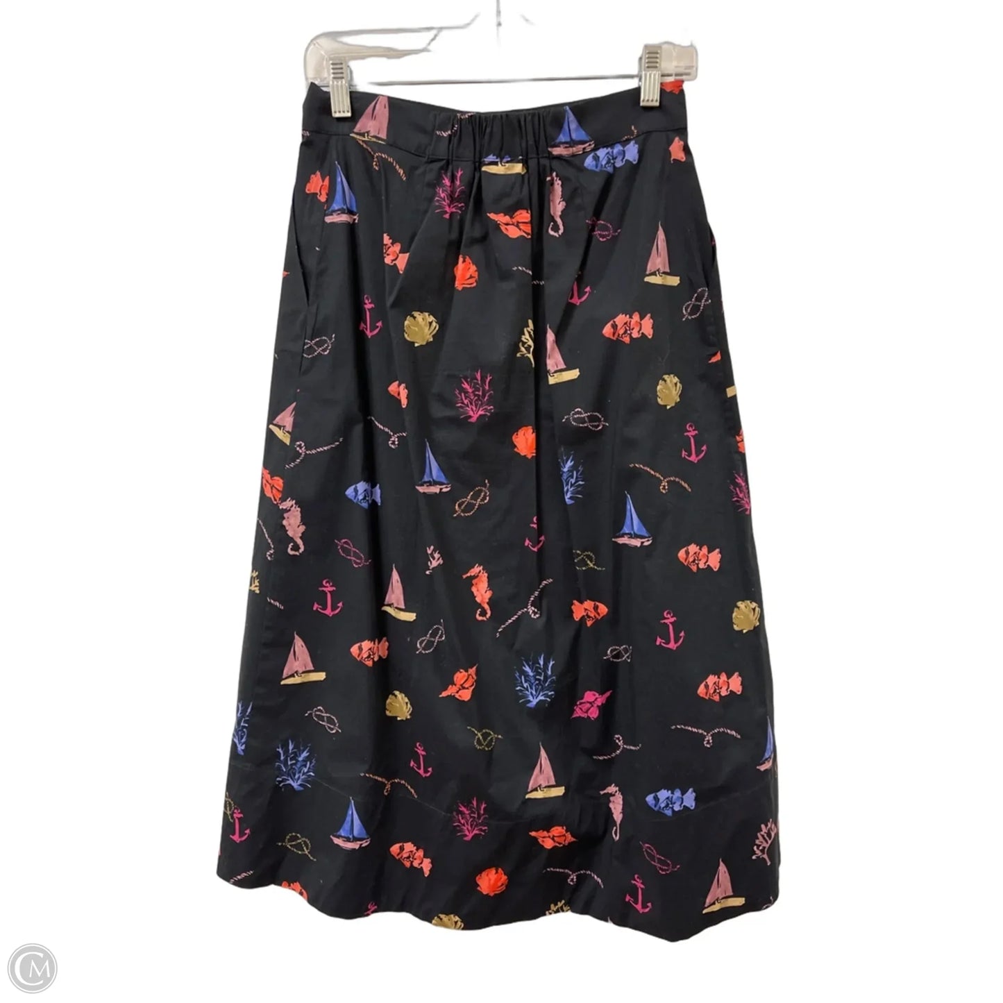 Skirt Midi By Cabi In Black, Size: 2