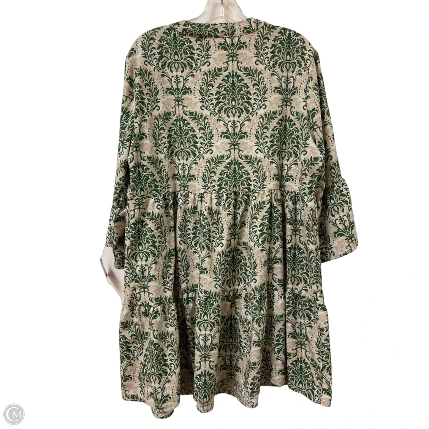 Dress Casual Midi By Shein In Green, Size: 1x