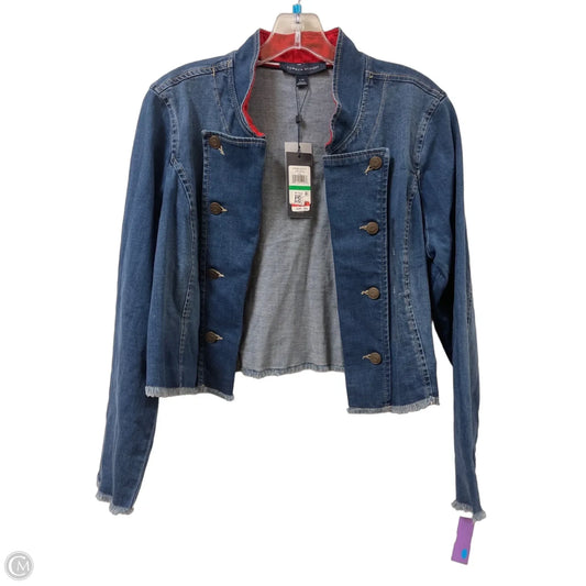 Jacket Denim By Tommy Hilfiger In Blue Denim, Size: L