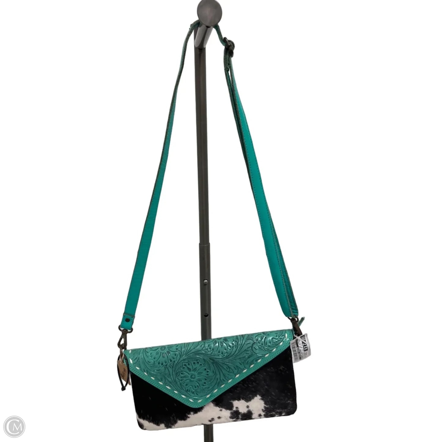 Handbag Leather By Clothes Mentor, Size: Small