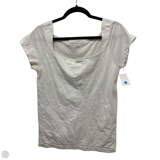 Top Short Sleeve By Aeropostale In White, Size: Xl