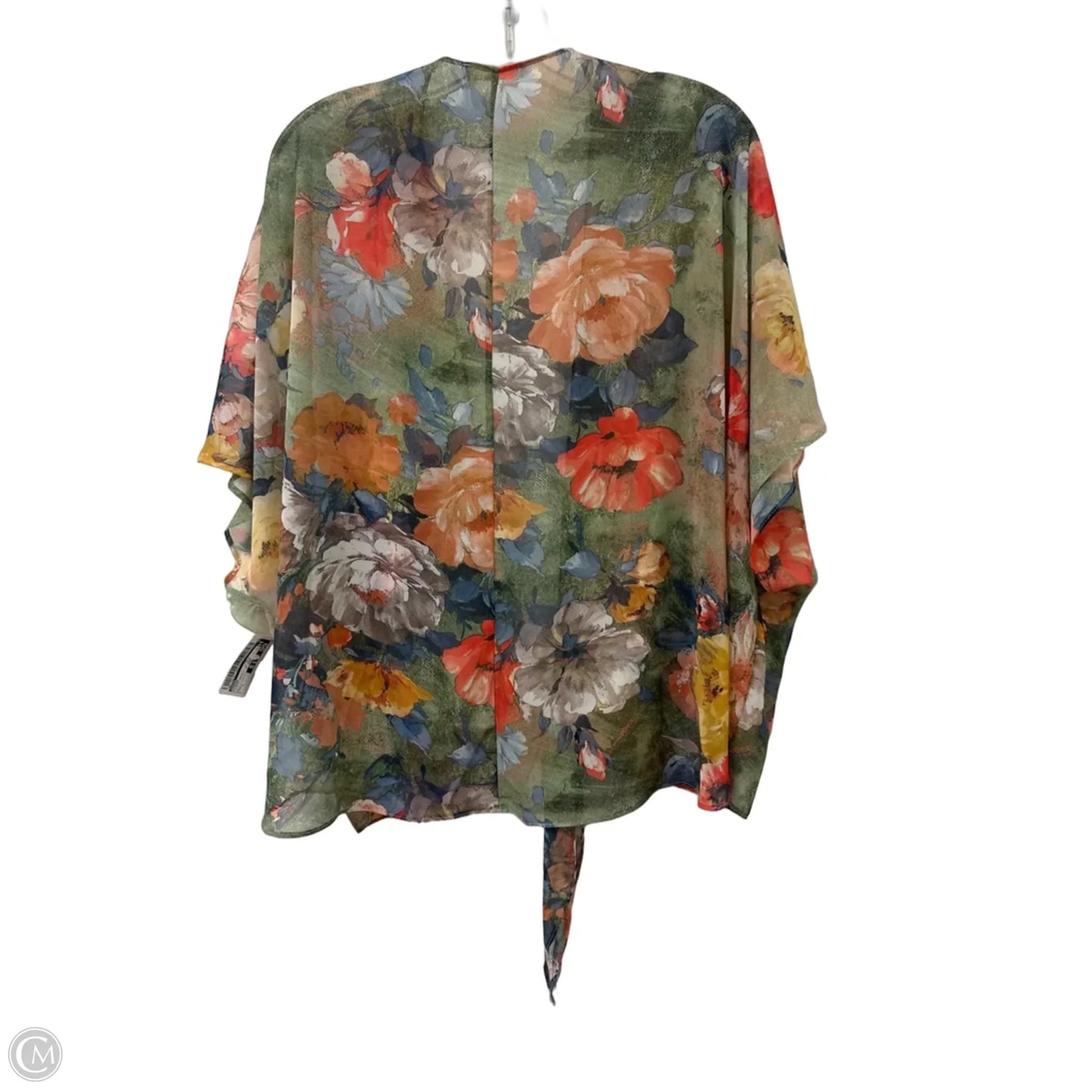 Kimono By Easel In Floral Print, Size: L