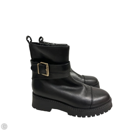 Boots Ankle Heels By Crown Vintage In Black, Size: 7.5