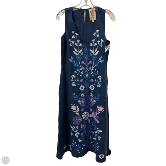 Dress Designer By Johnny Was In Navy, Size: Xs