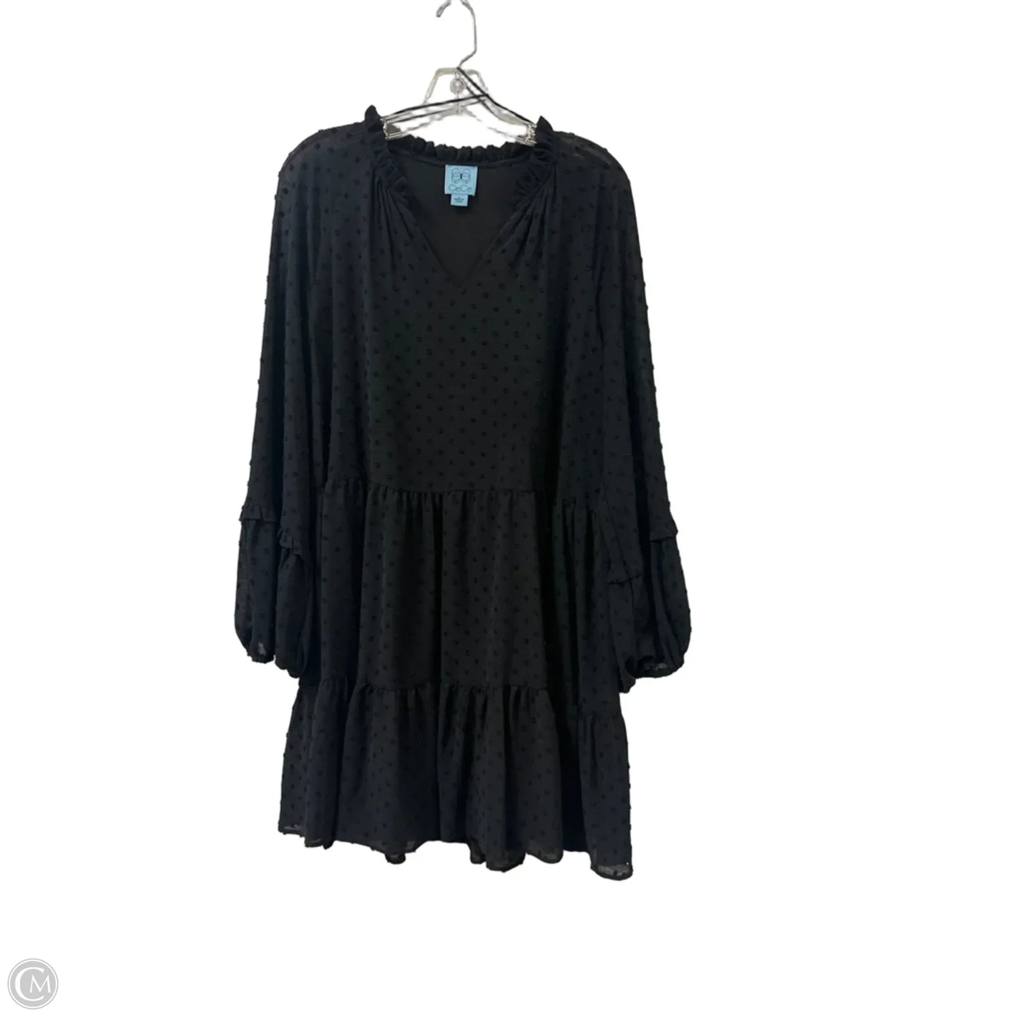 Dress Casual Midi By Cece In Black, Size: L