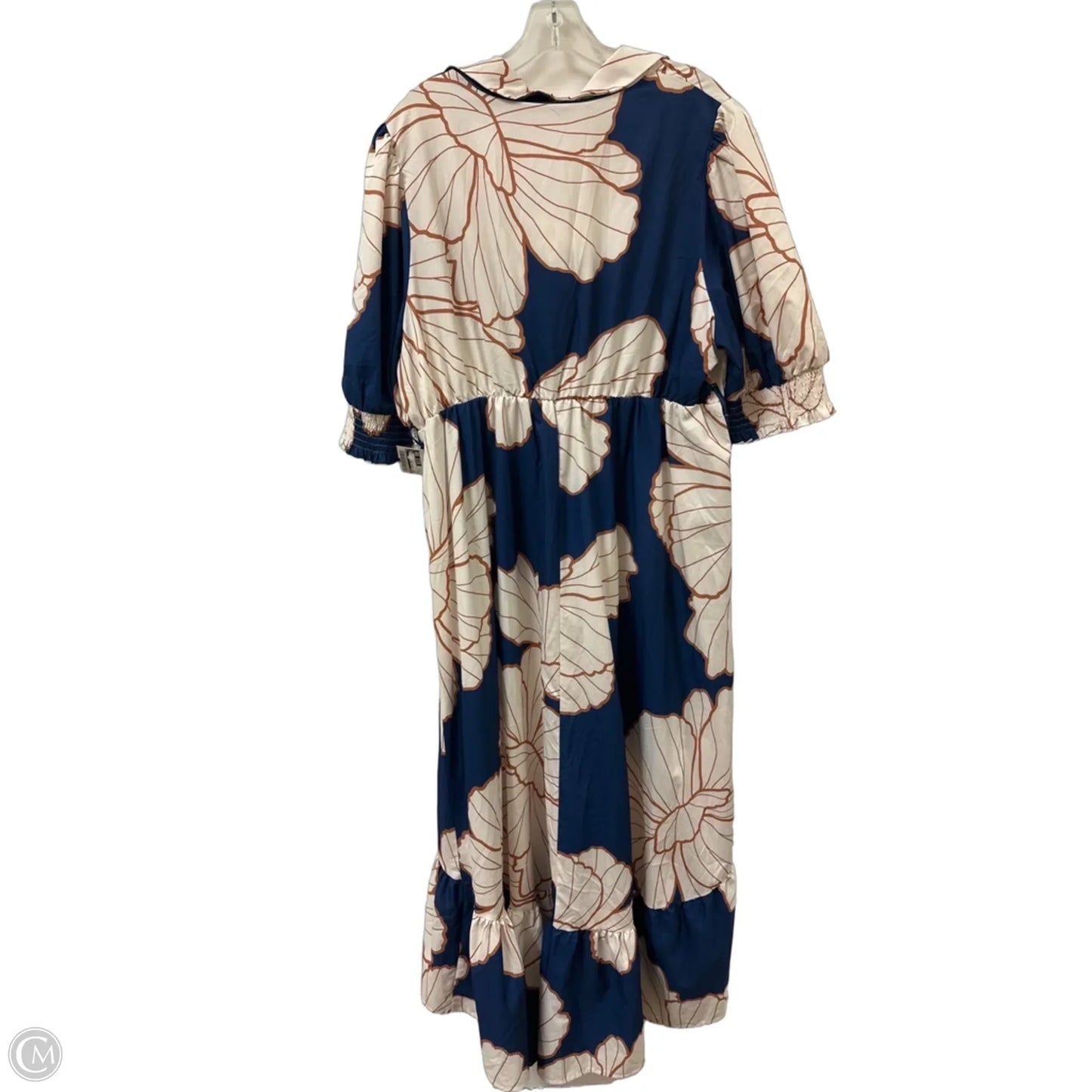 Dress Casual Maxi By Shein In Blue, Size: 3