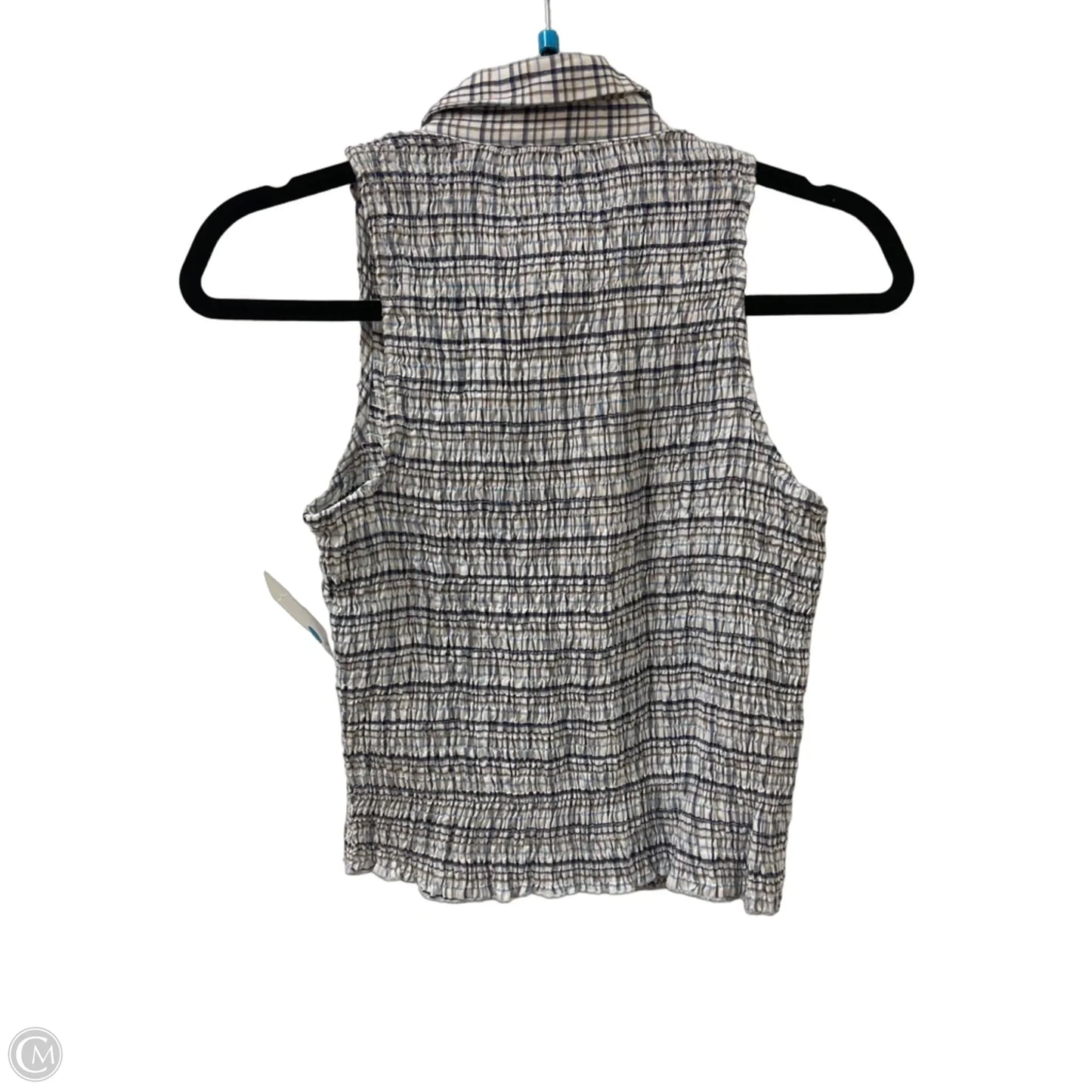 Top Sleeveless By Pilcro In Blue, Size: S