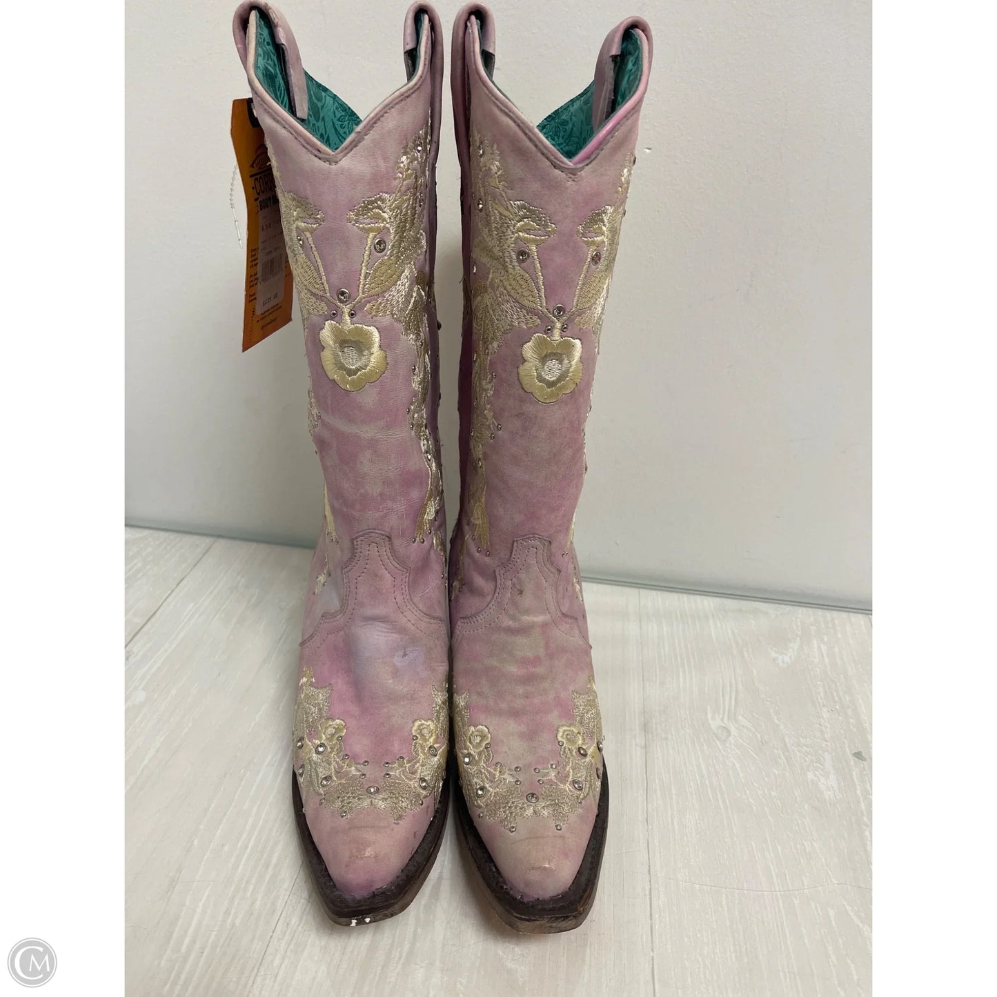 Boots Western By Corral In Pink, Size: 6.5