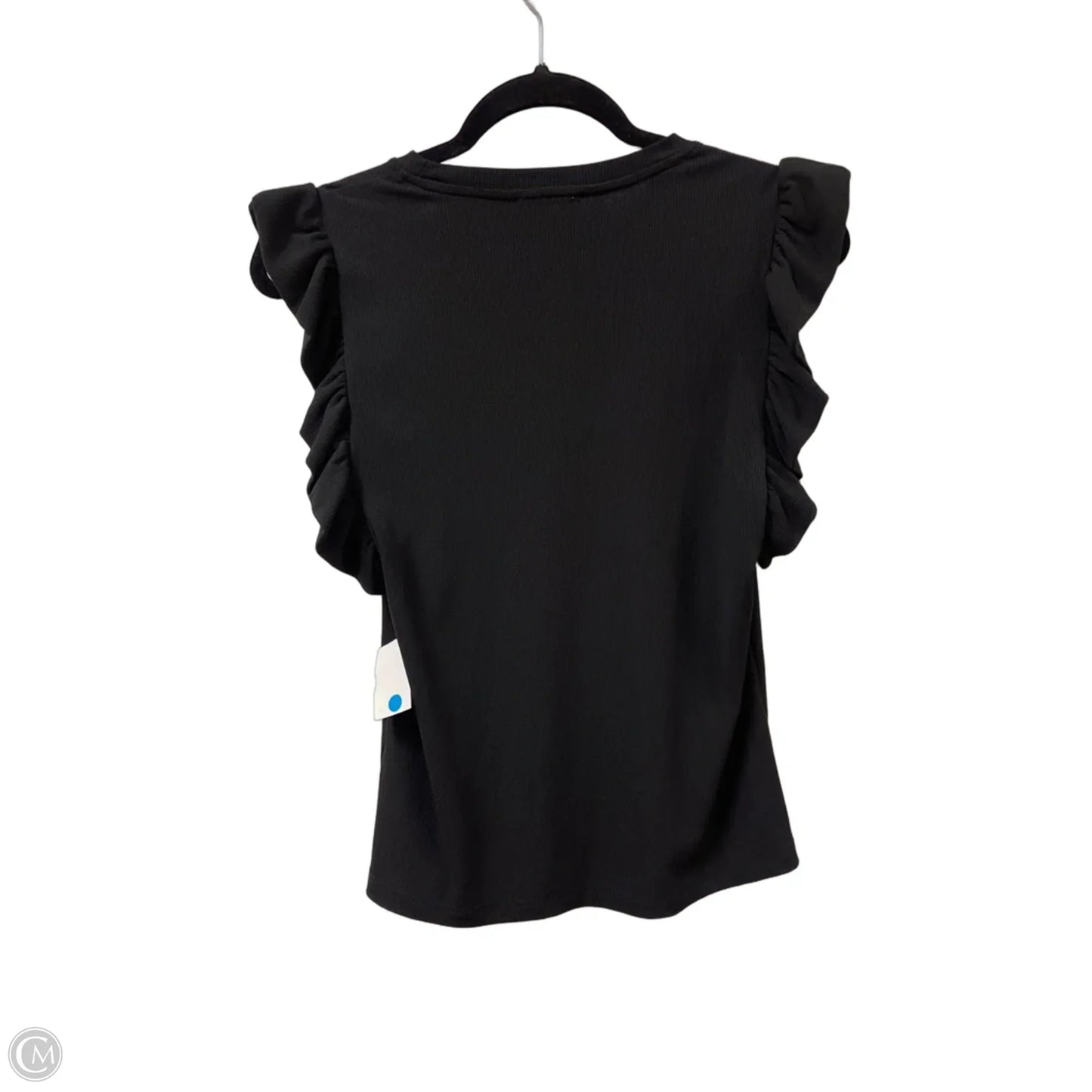 Top Short Sleeve By Thml In Black, Size: M