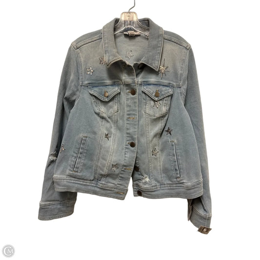 Jacket Denim By Lane Bryant In Blue Denim, Size: 1x