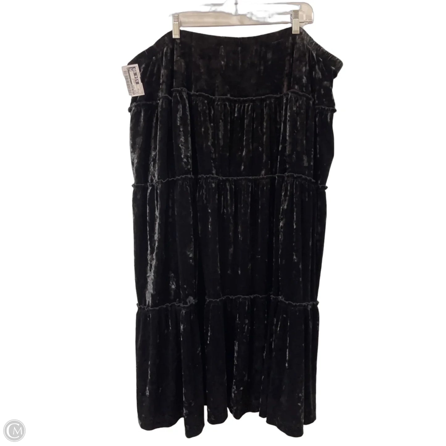 Skirt Maxi By Lane Bryant In Black, Size: 3x