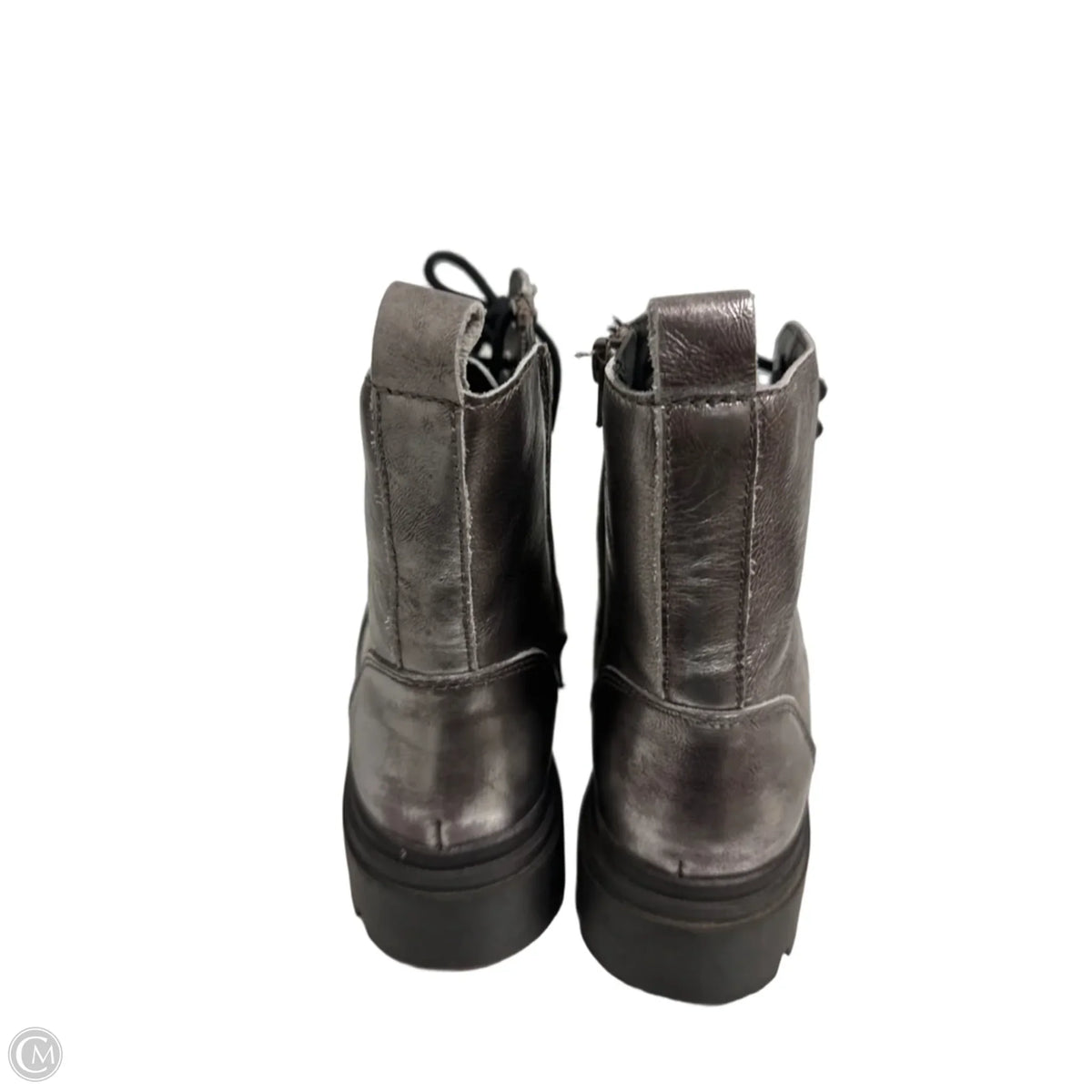 Boots Combat By Aldo In Silver, Size: 8