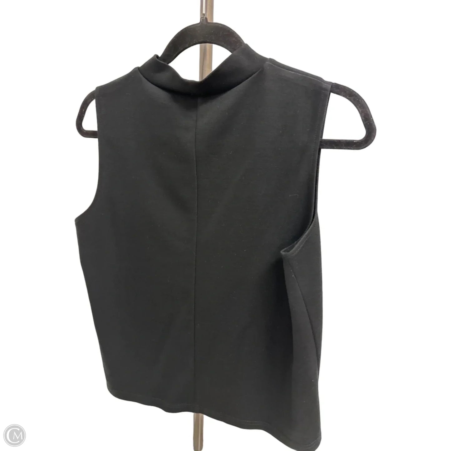 Top Sleeveless By Sampeel In Black, Size: M