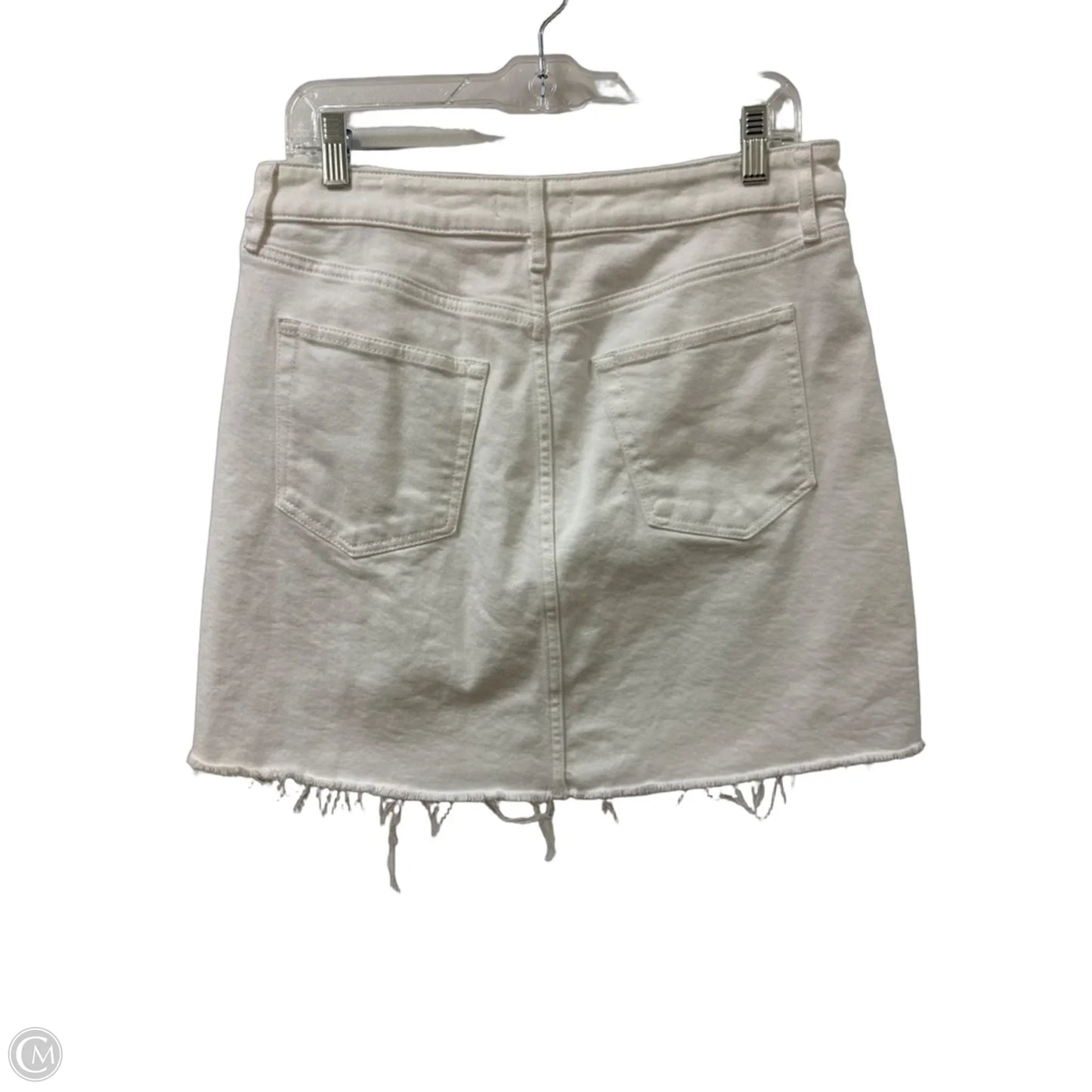 Skirt Mini & Short By Loft In White, Size: 8