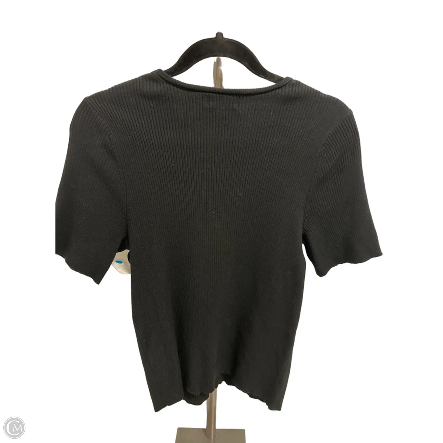 Top Short Sleeve By Maeve In Black, Size: 2x