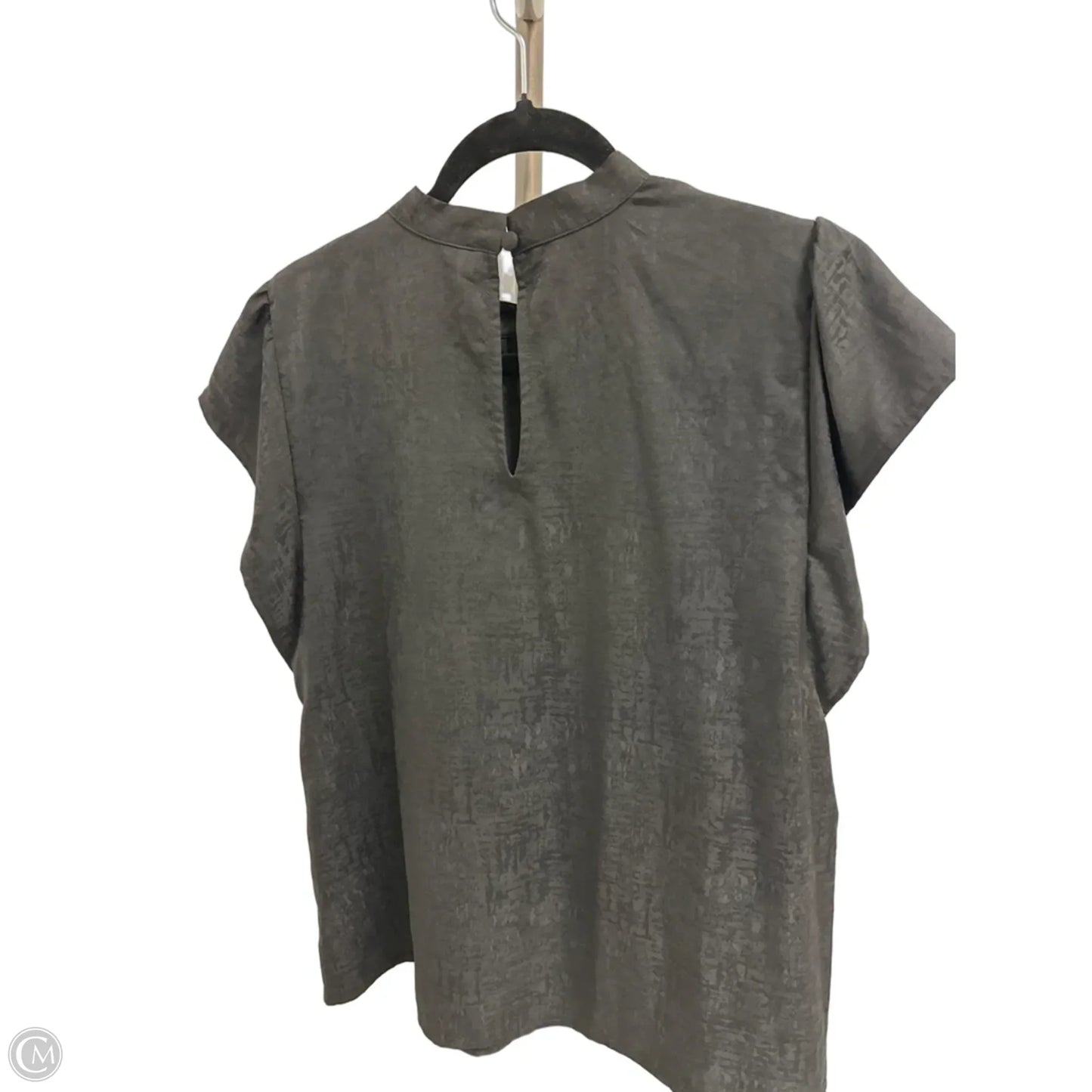 Top Short Sleeve By Nine West In Black, Size: Xl