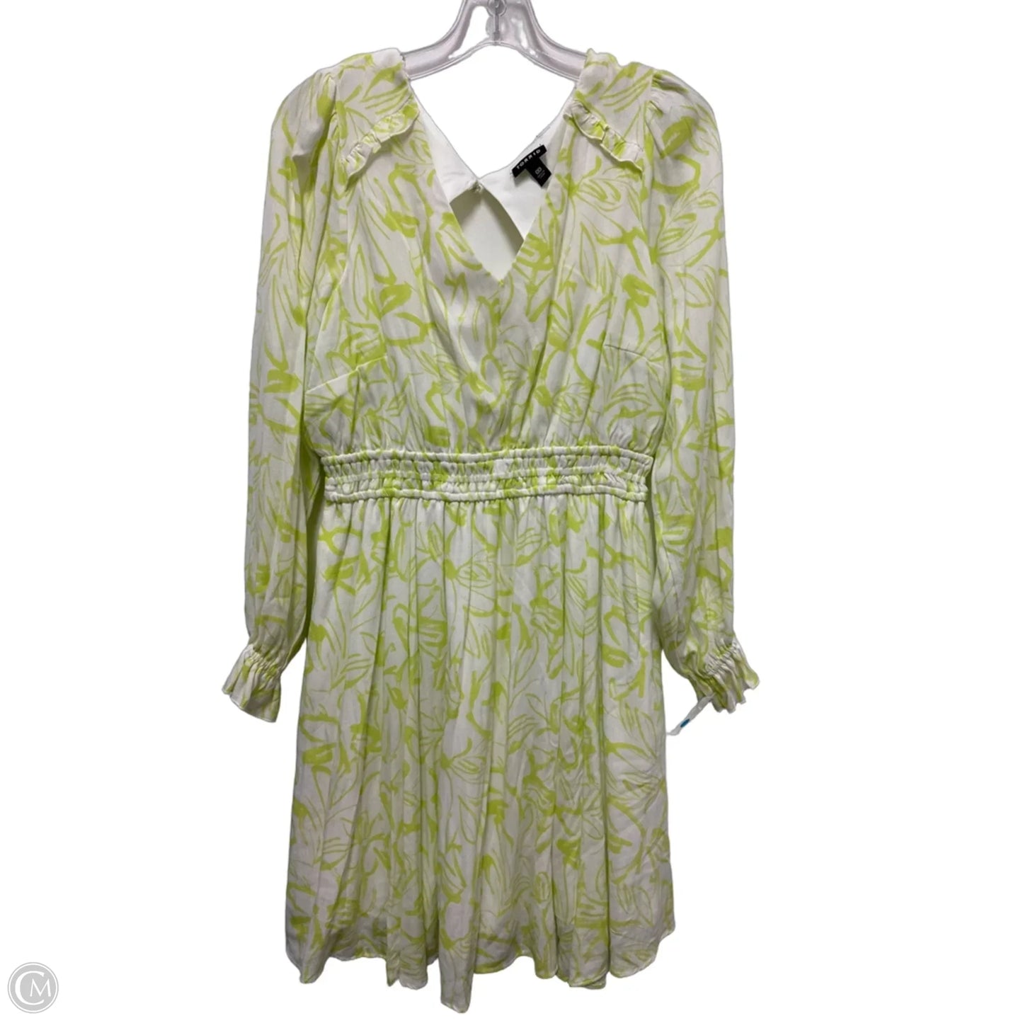 Dress Casual Midi By Torrid In Green, Size: L