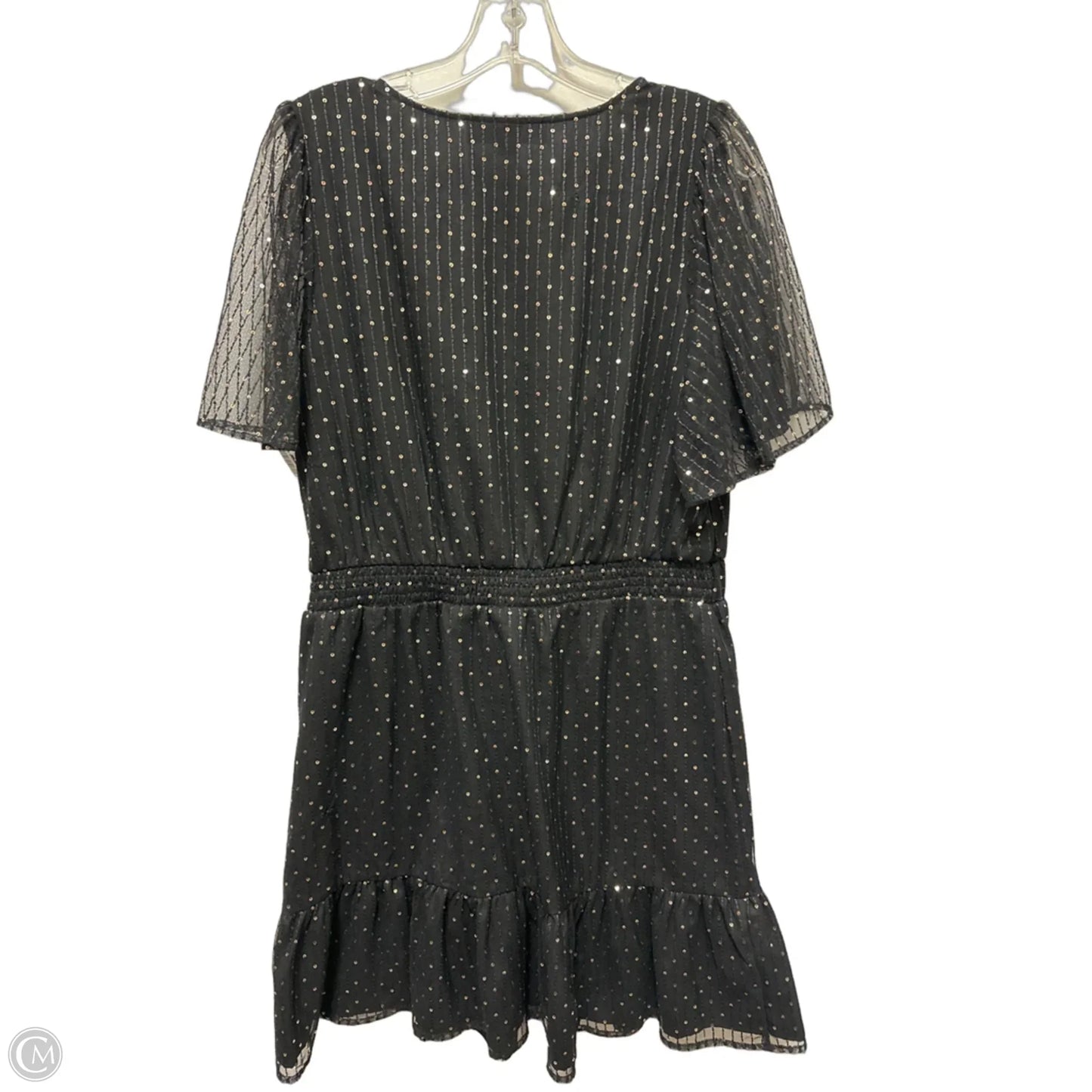Dress Casual Midi By Loft In Black, Size: L
