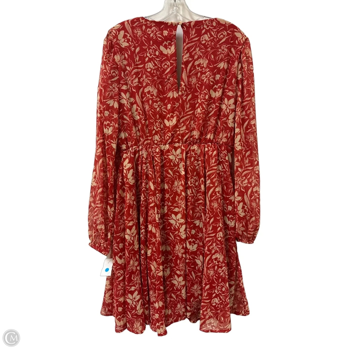 Dress Casual Midi By Torrid In Orange, Size: L