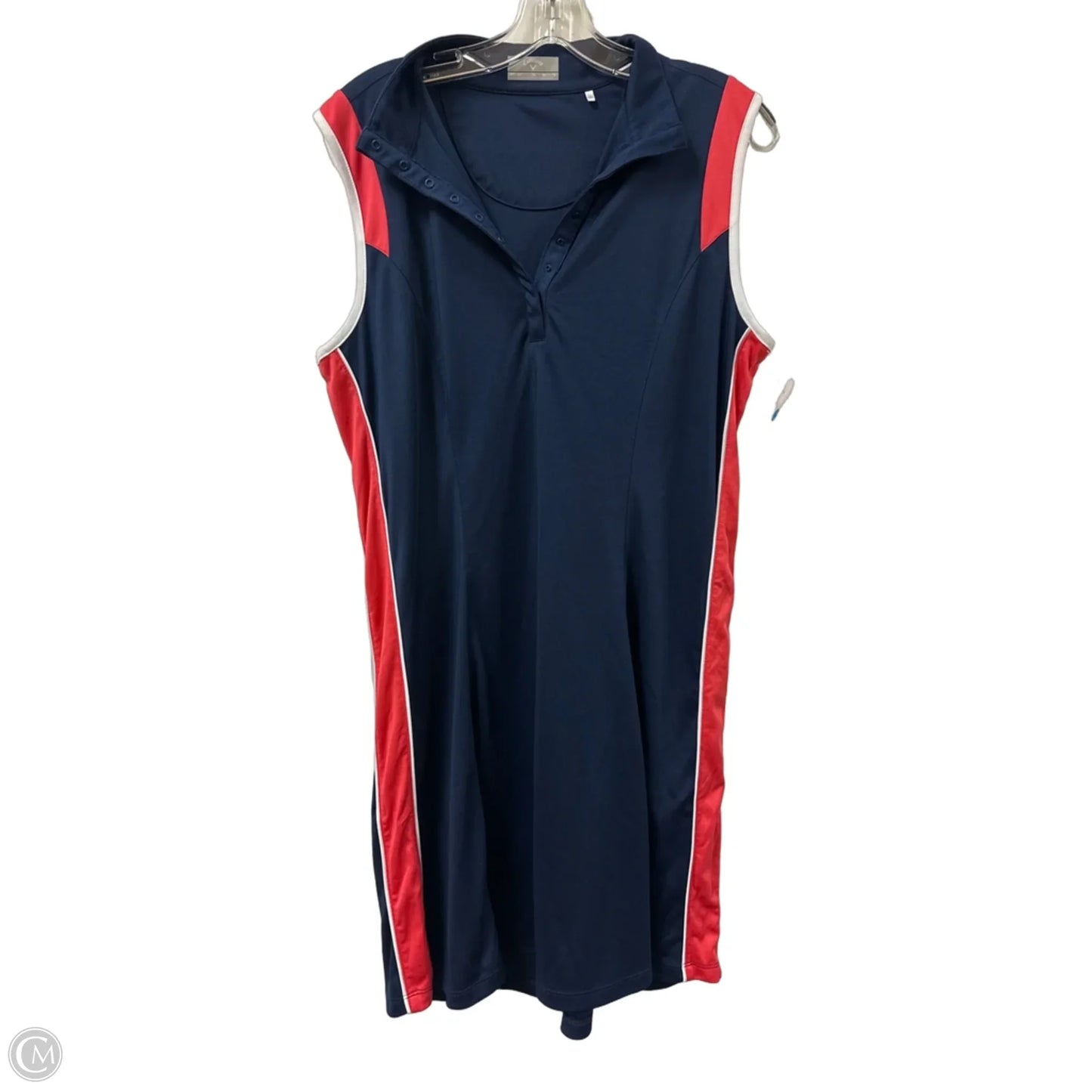Athletic Dress By Callaway In Navy, Size: Xl