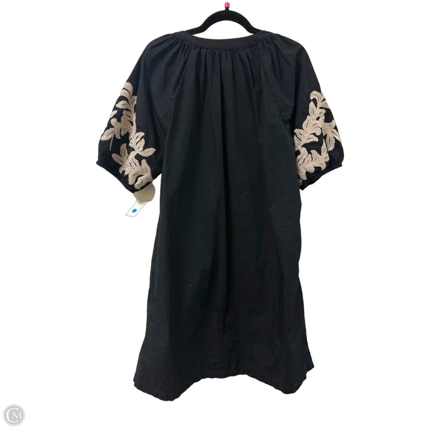 Dress Casual Midi By Chicos In Black, Size: S