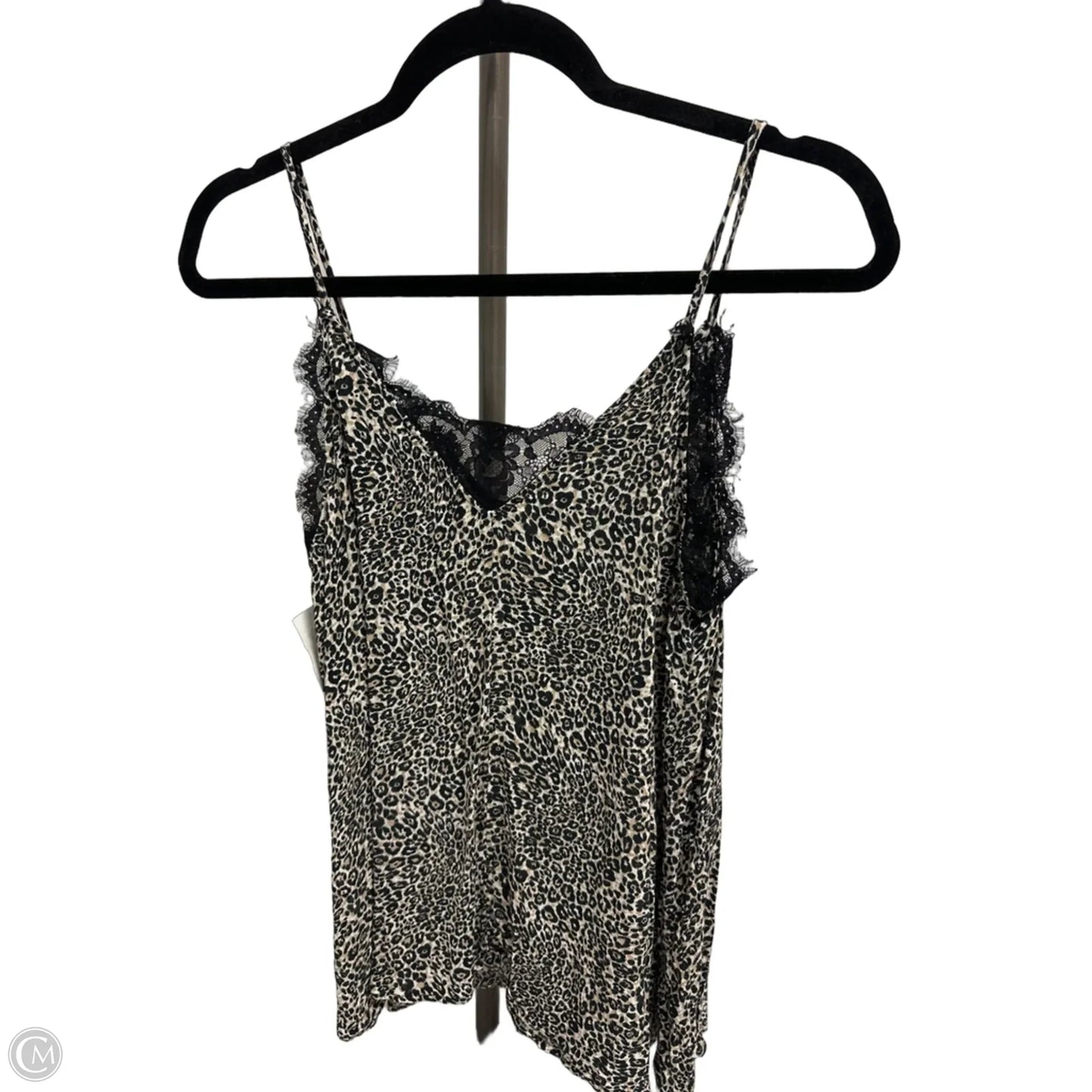 Top Sleeveless By Mi Ami In Animal Print, Size: L