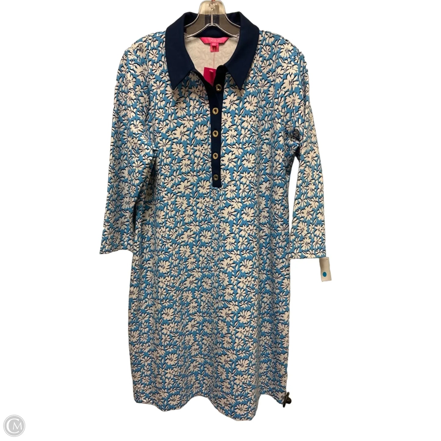 Dress Designer By Lilly Pulitzer In Blue, Size: Xl