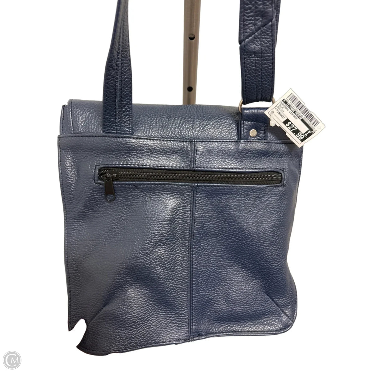 Handbag Leather By Clothes Mentor, Size: Medium