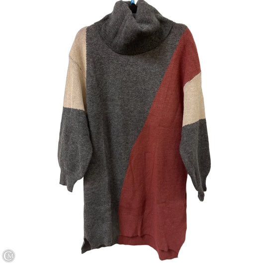 Dress Casual Midi By Blu Pepper In Multi-colored, Size: S