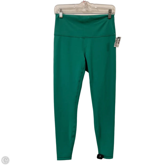 Athletic Leggings By Lululemon In Green, Size: 10
