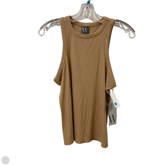 Tank Top By Worthington In Tan, Size: S