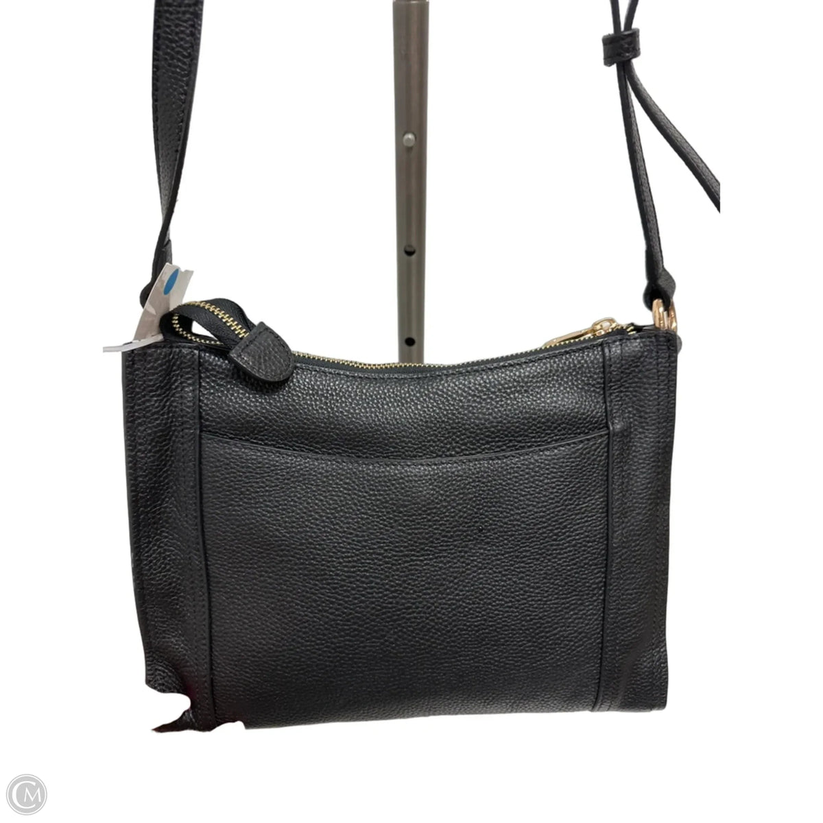 Handbag Leather By Clothes Mentor, Size: Medium