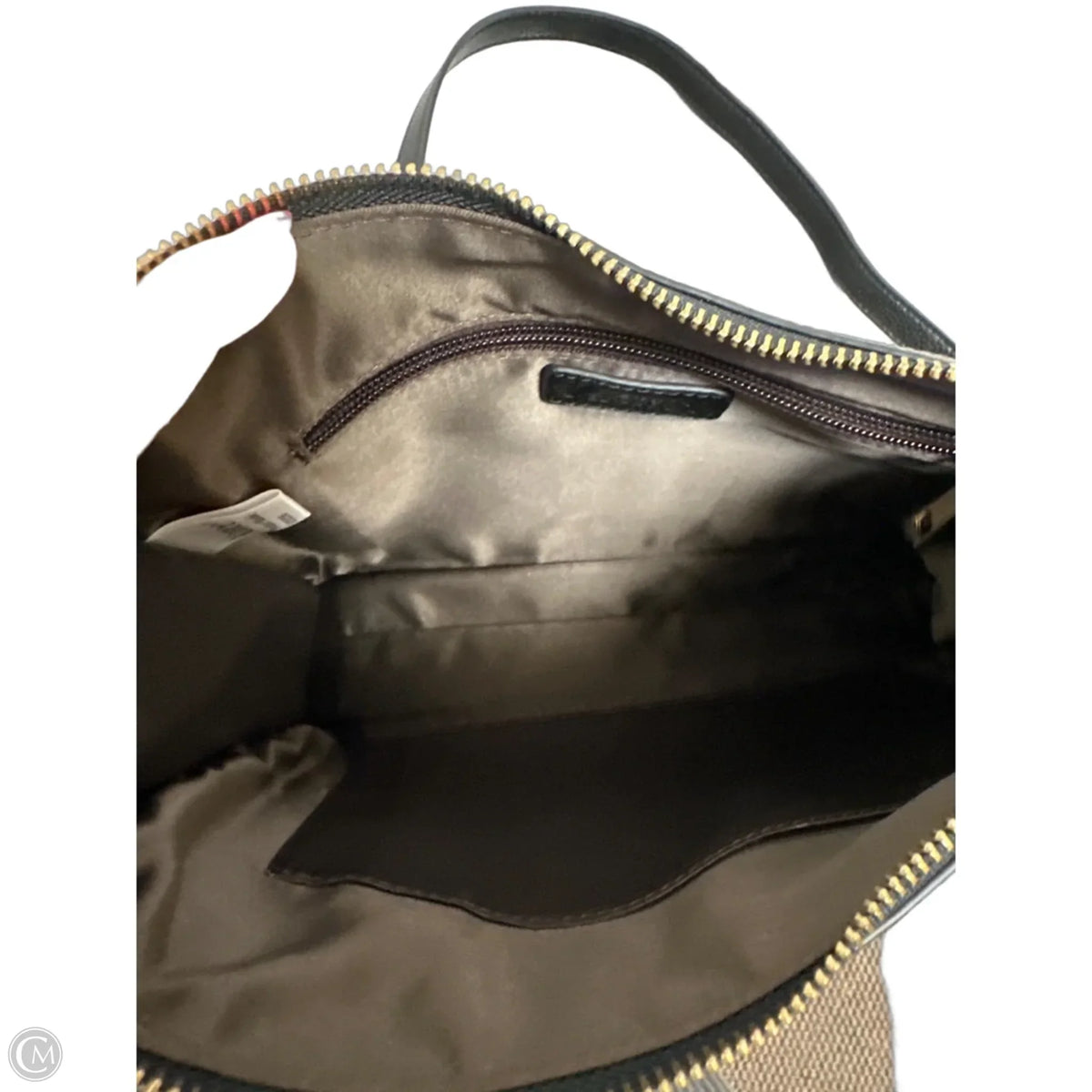 Handbag Leather By Clothes Mentor, Size: Medium