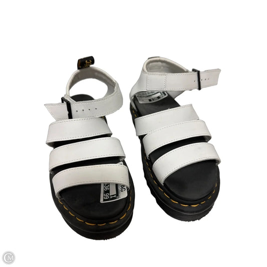 Sandals Designer By Dr Martens In White, Size: 6