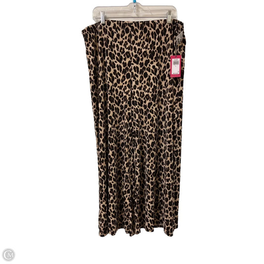 Pants Wide Leg By Vince Camuto In Animal Print, Size: 16