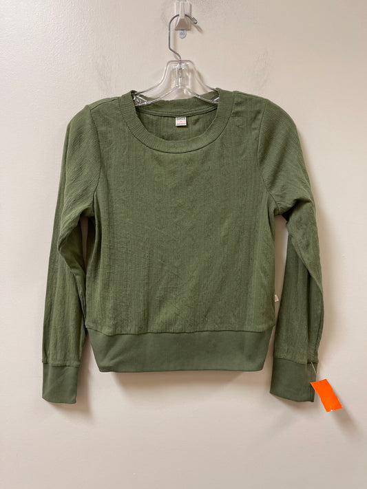 Top Long Sleeve By Old Navy In Green, Size: S