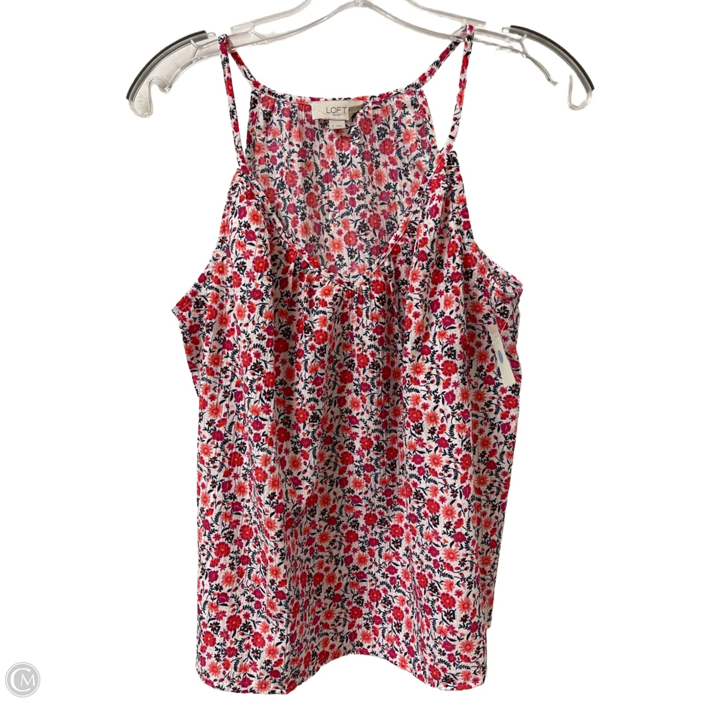 Top Sleeveless By Loft In Pink, Size: S