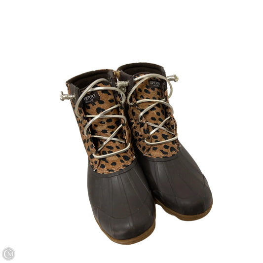 Boots Rain By Sperry In Animal Print, Size: 8.5