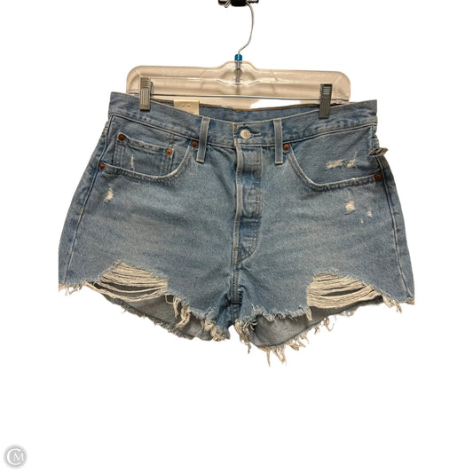 Shorts By Levis In Blue Denim, Size: 12