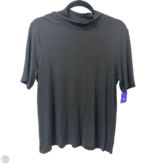 Top Short Sleeve Basic By Rachel Zoe In Black, Size: Xl