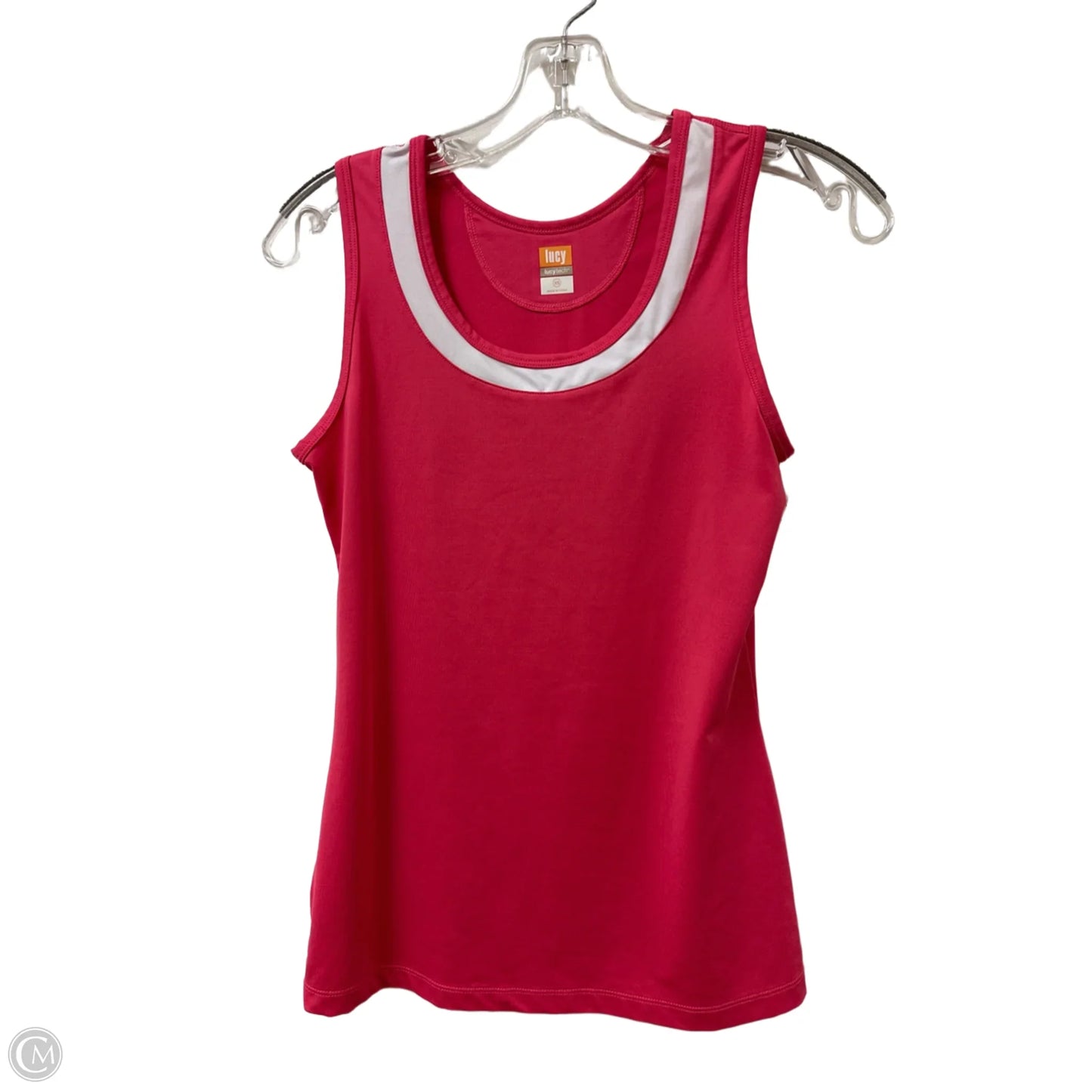 Athletic Tank Top By Lucy In Pink, Size: Xs