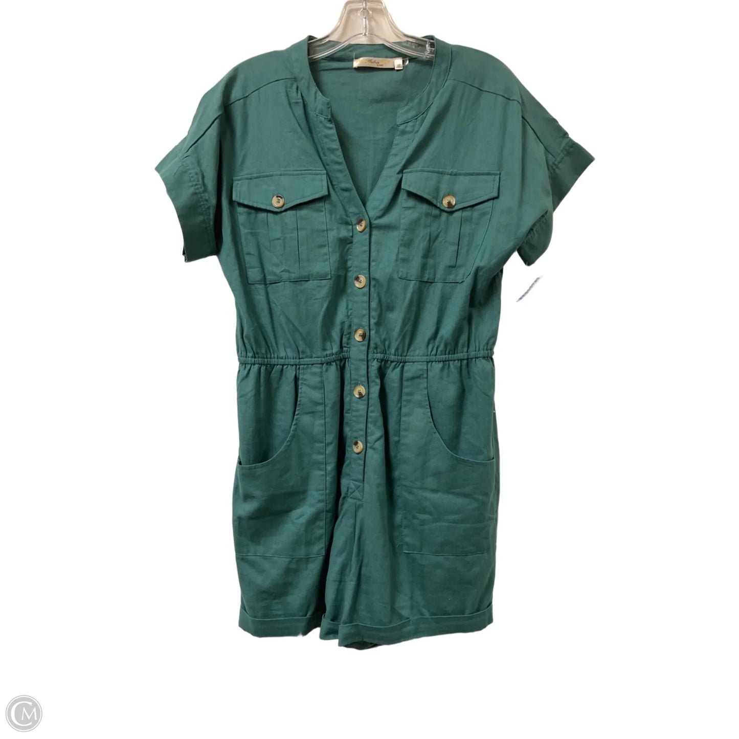Romper By Andree By Unit In Green, Size: L