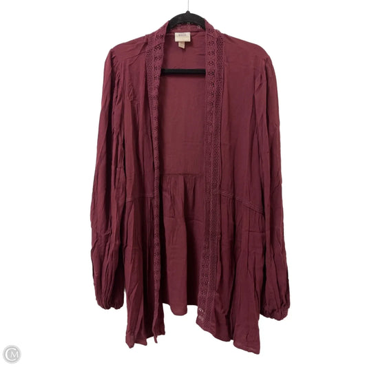 Kimono By Knox Rose In Red, Size: L