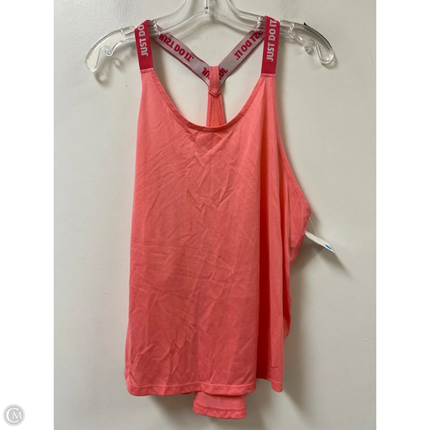 Athletic Tank Top By Nike Apparel In Pink, Size: L