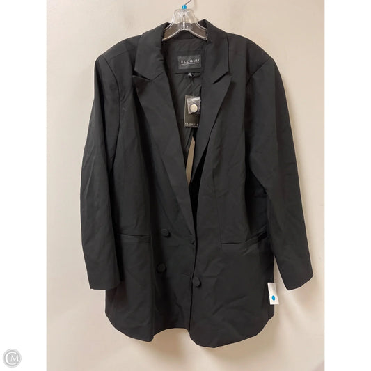 Blazer By Eloquii In Black, Size: 2x