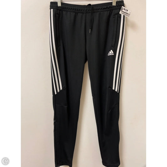 Athletic Pants By Adidas In Black, Size: M