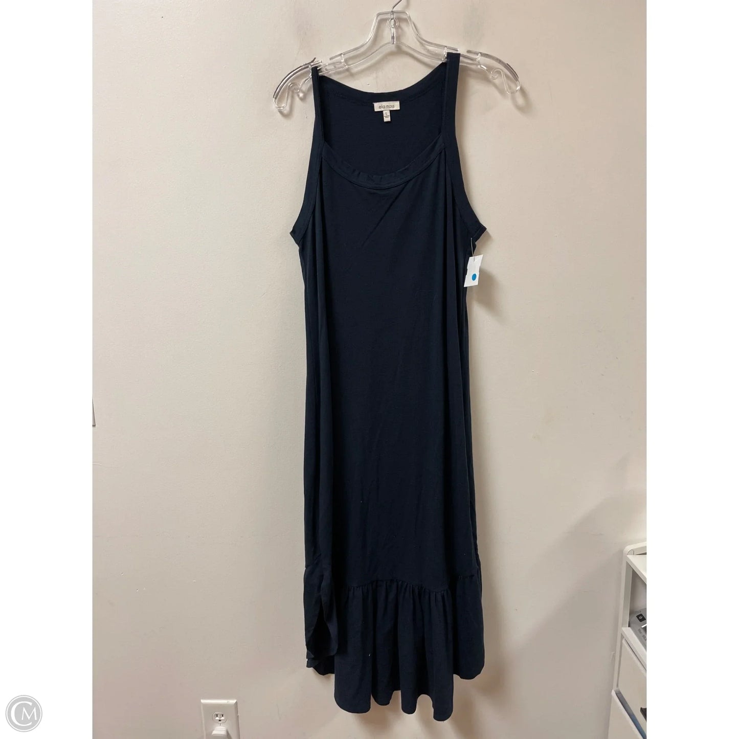Dress Casual Maxi By Ella Moss In Navy, Size: L